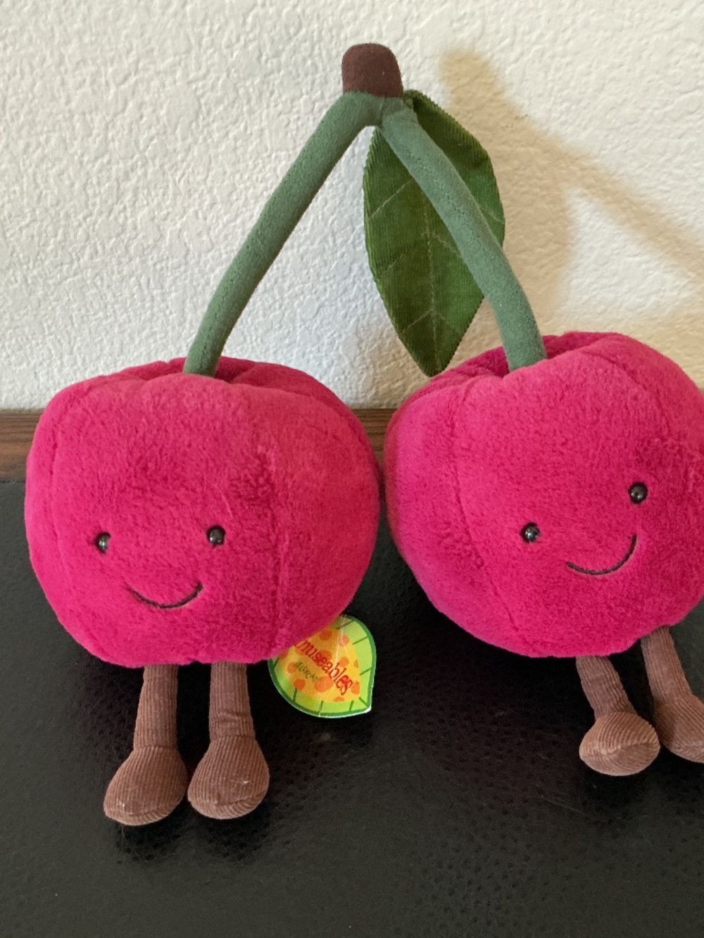 Jellycat Amuseable Cherries Twins Plush Stuffed Animal